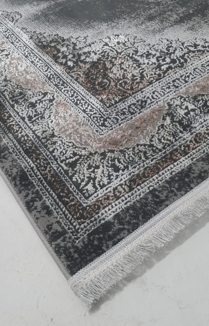 Teppich Kurzflor Moderner Teppich mit Ornament-Muster – Pflegeleicht & Robust – Für Fußbodenheizung geeignet-zoom-6
