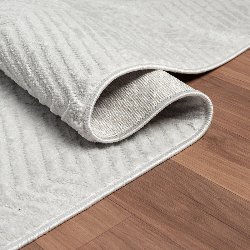 Teppich Kurzflor Wohnzimmer Rauten Hochtief-Muster/ 3D-Effekt Schlafzimmer Boho-zoom-