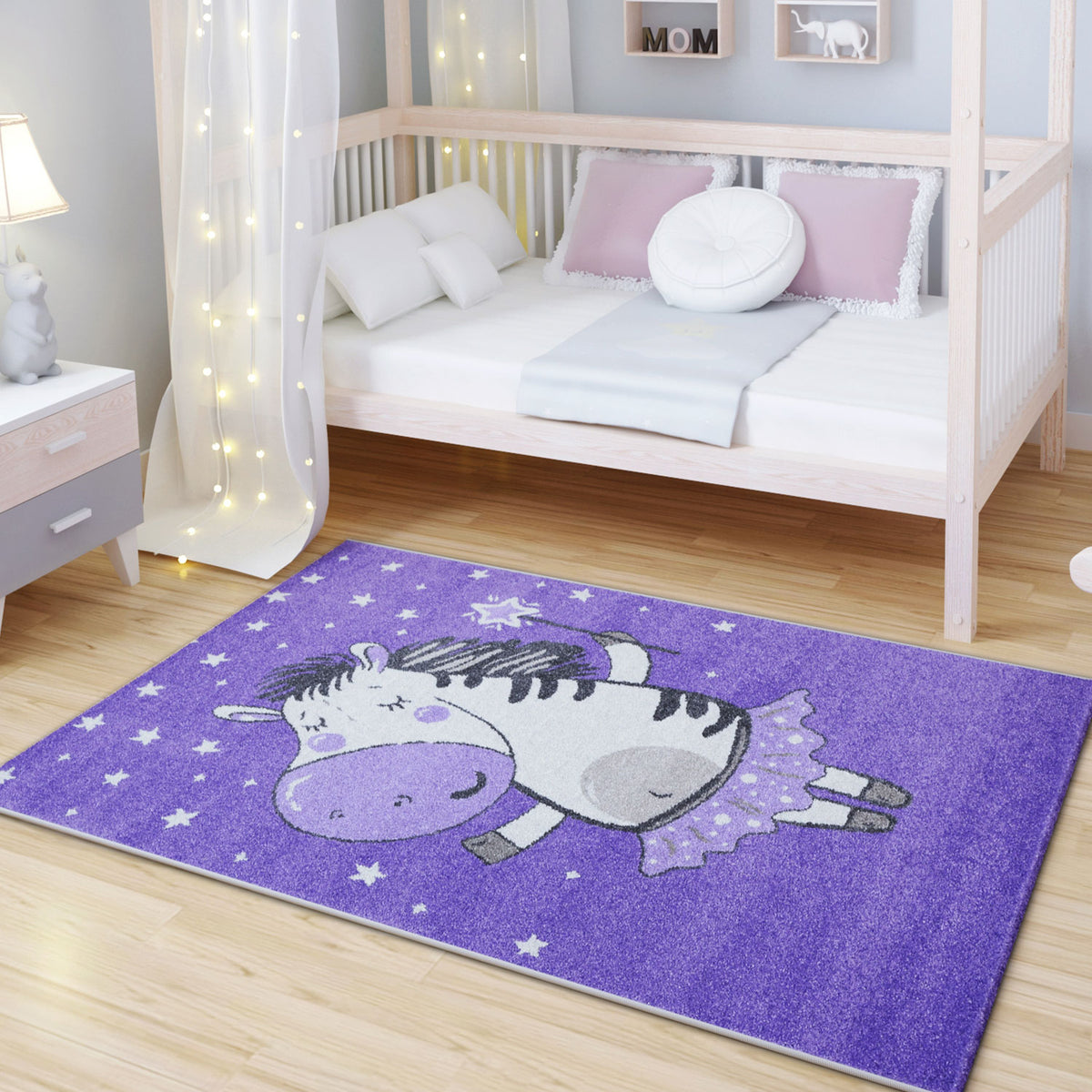 Pummelzebra children's play rug, fluffy, 2019-zoom-2