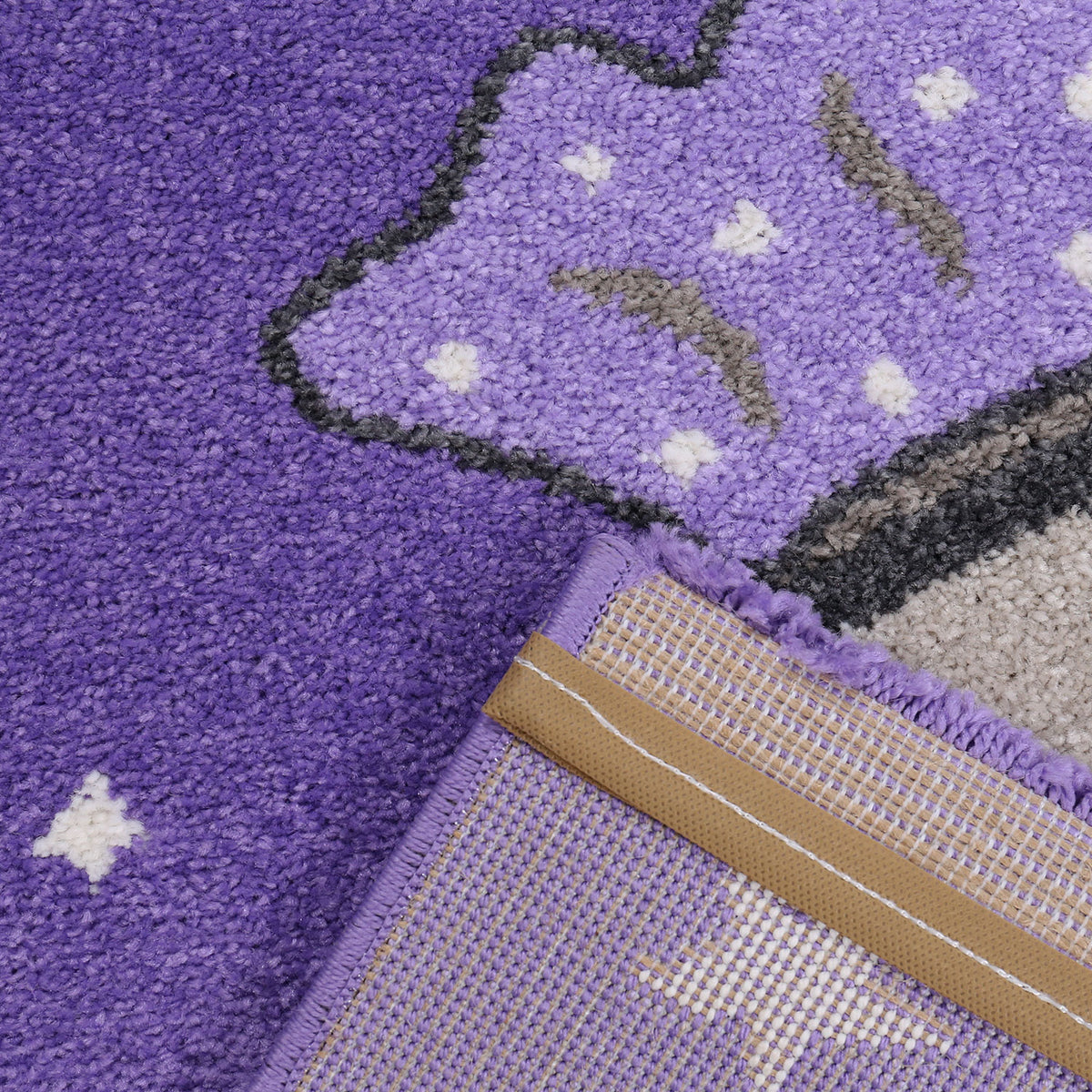 Pummelzebra children's play rug, fluffy, 2019-zoom-3