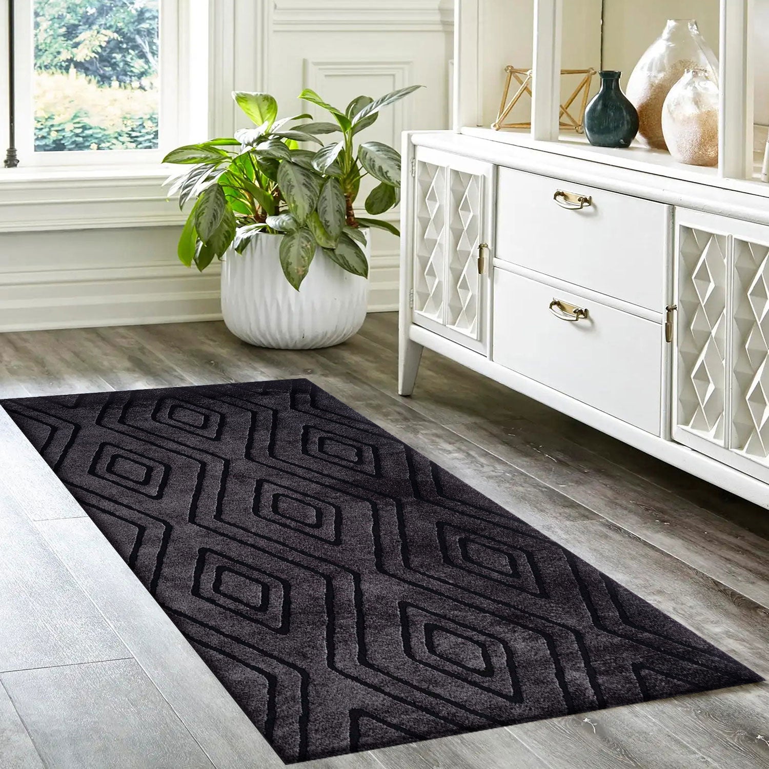 Teppich Modern Super Weich Wohnzimmer Teppich, 3D Effekt, Skandinavisch-zoom-4