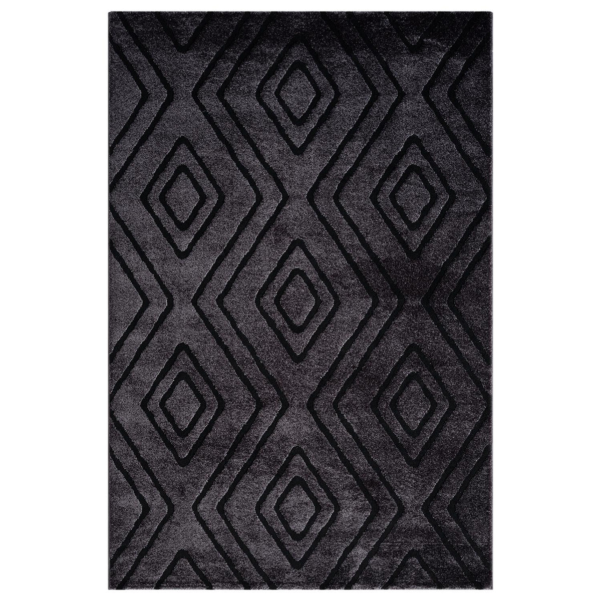 Modern Rug, Super Soft Living Room Rug, 3D Effect, High Pile, Long Pile, Scandinavian, Robust