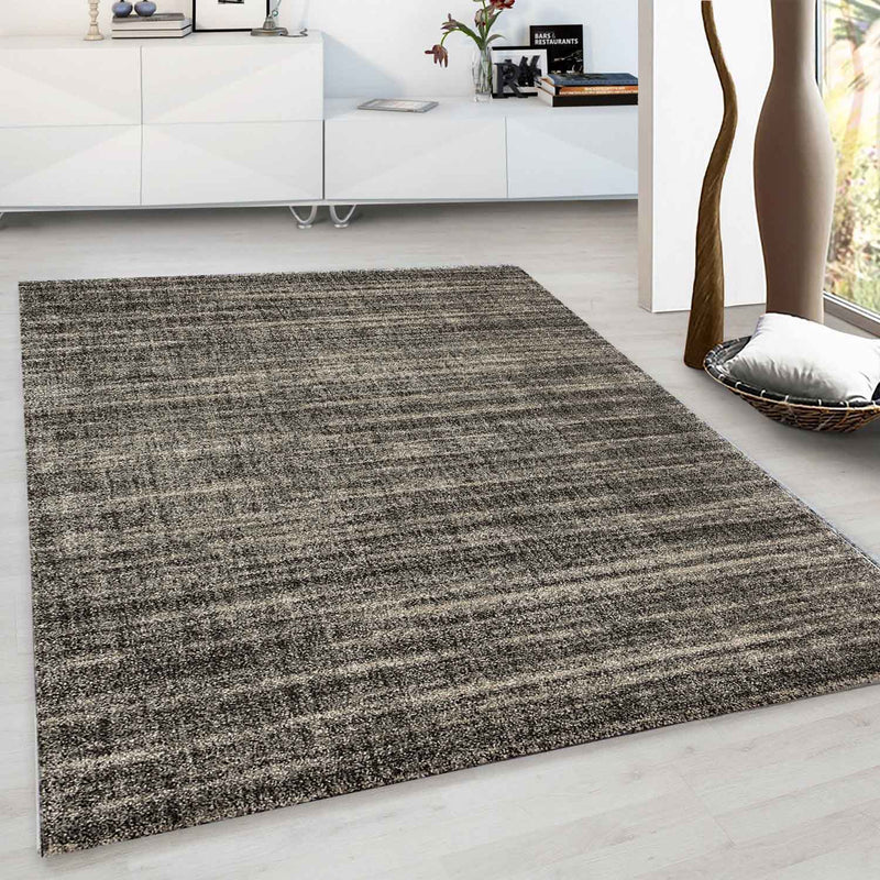 Designer living room rug, soft with dense pile, mottled, various color options-zoom-