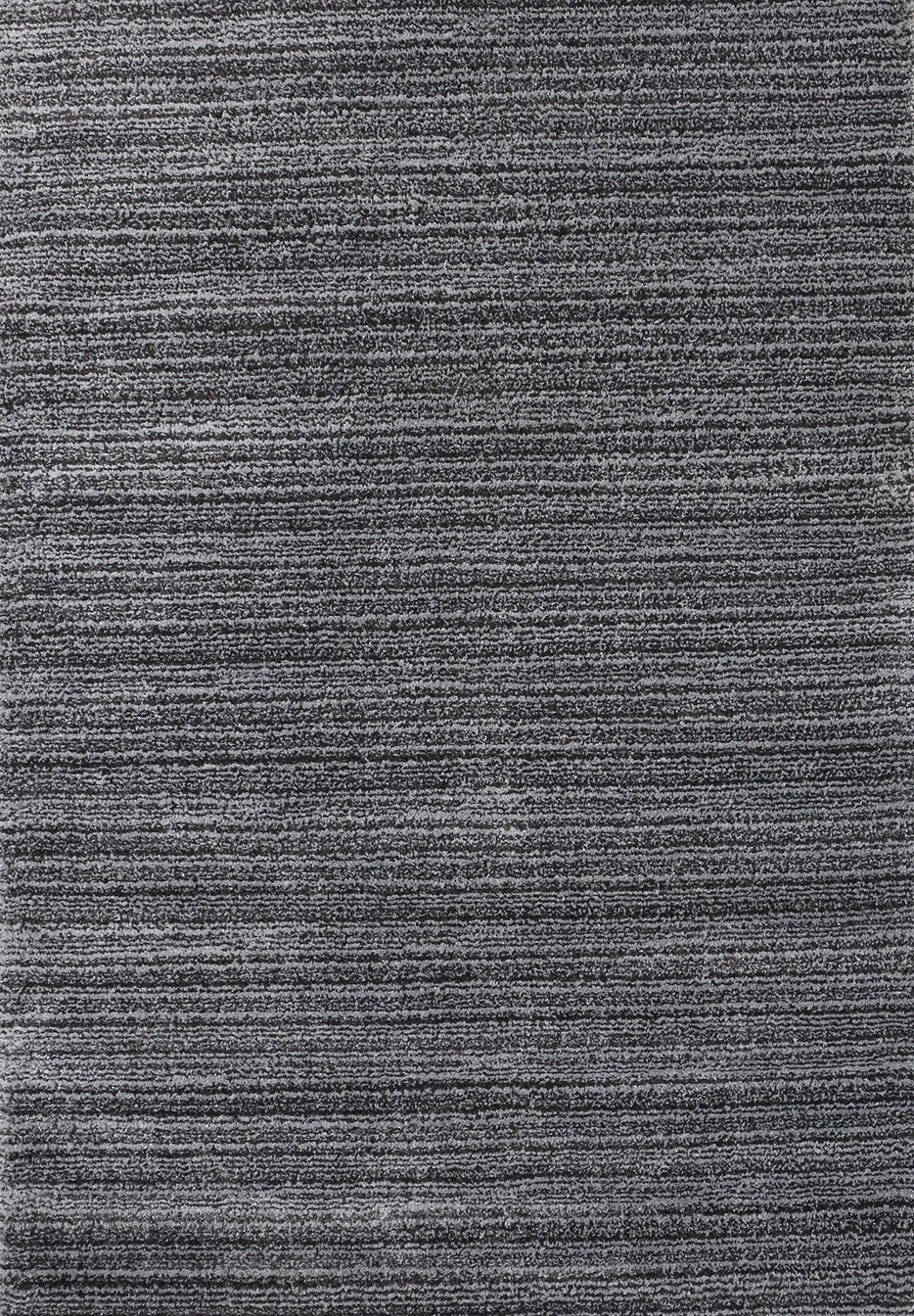 Modern living room rug, extra soft microfiber, special melange, anthracite