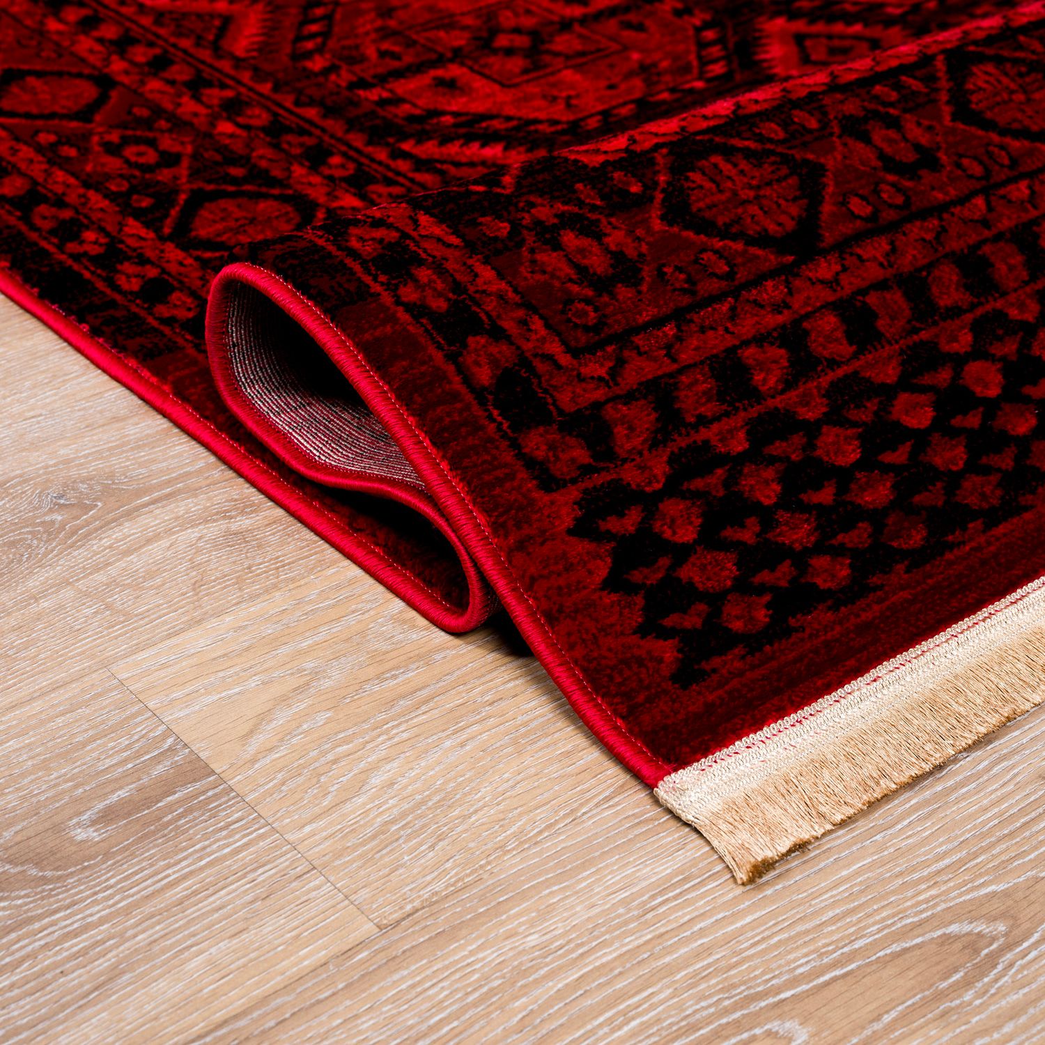 Teppich Home ROYAL Dunkelrot im Vintage-Orient Stil“– Hochwertig & Pflegeleicht-12