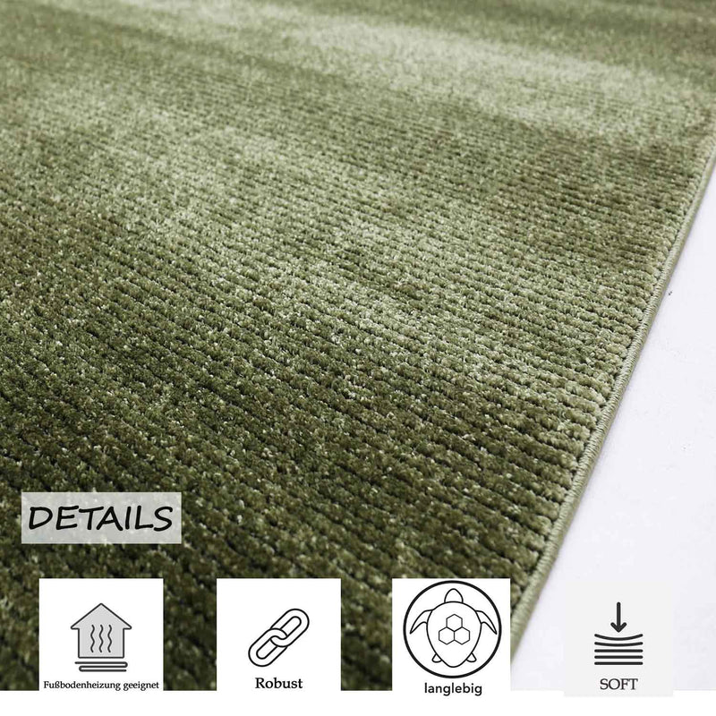 Teppich Streifen mit konturenschnitt Modern für Wohnzimmer, Schlafzimmer, Kinderzimmer-zoom-