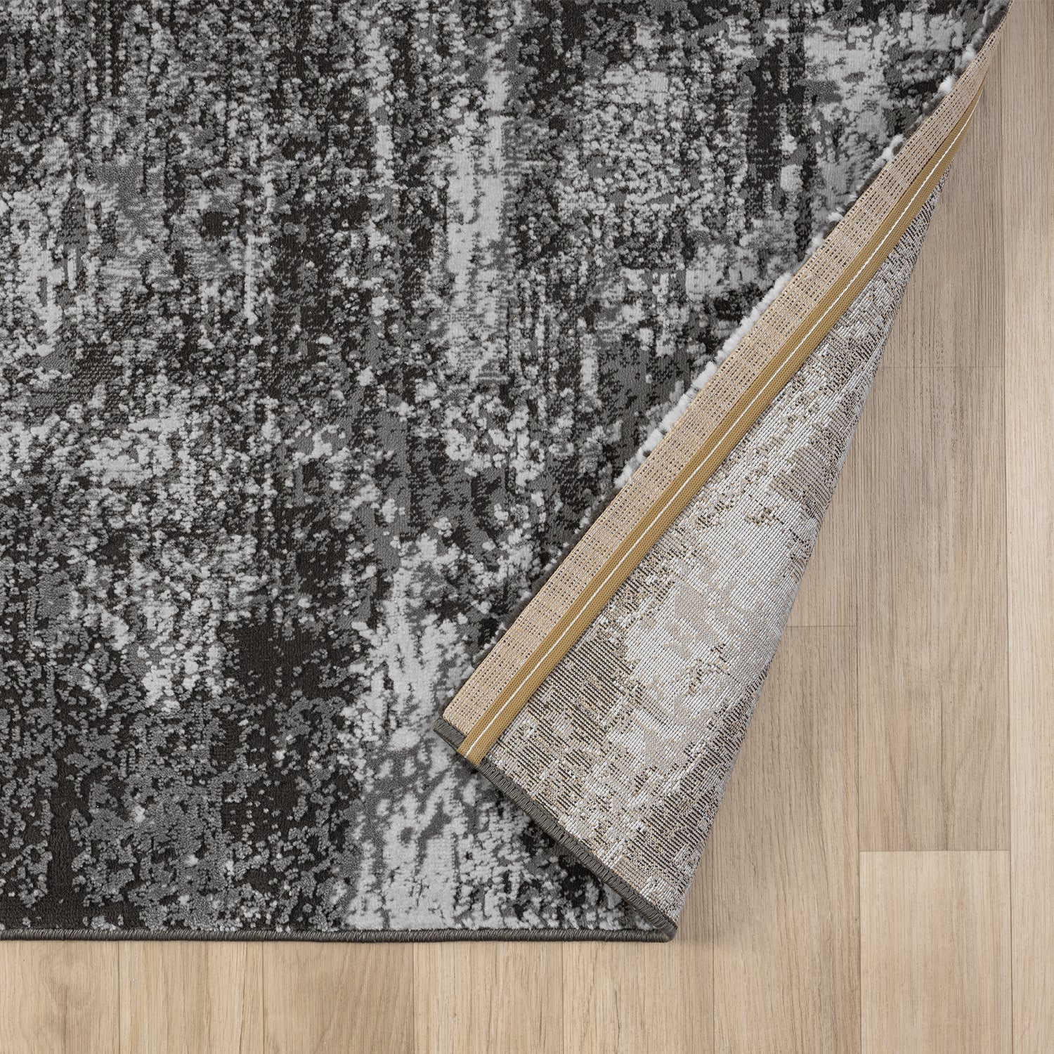 Living room/bedroom rug, vintage look, short pile rug with a distressed pattern-5