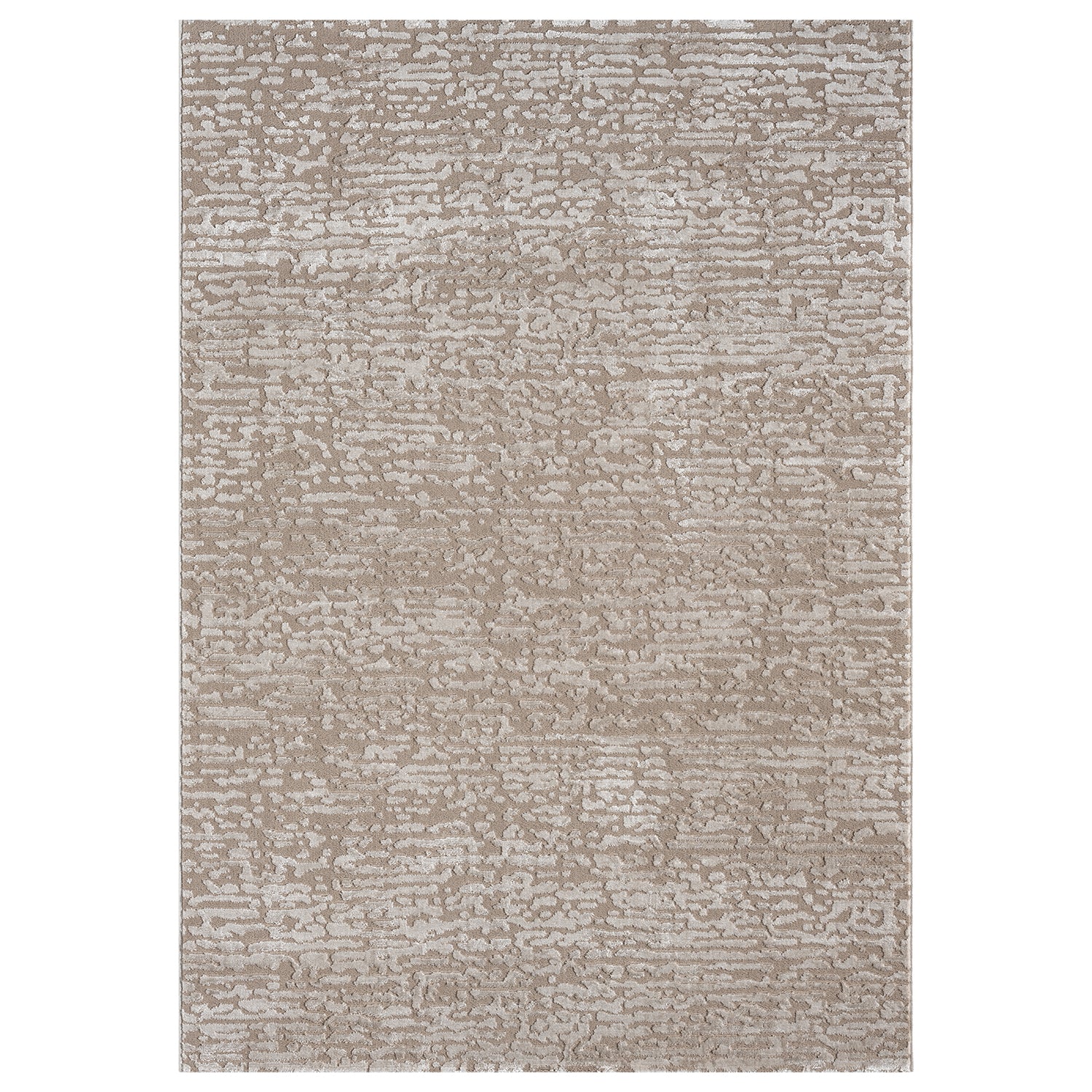 Living room rug, short pile, bedroom runner, high-low pattern/3D effect, Boho-10