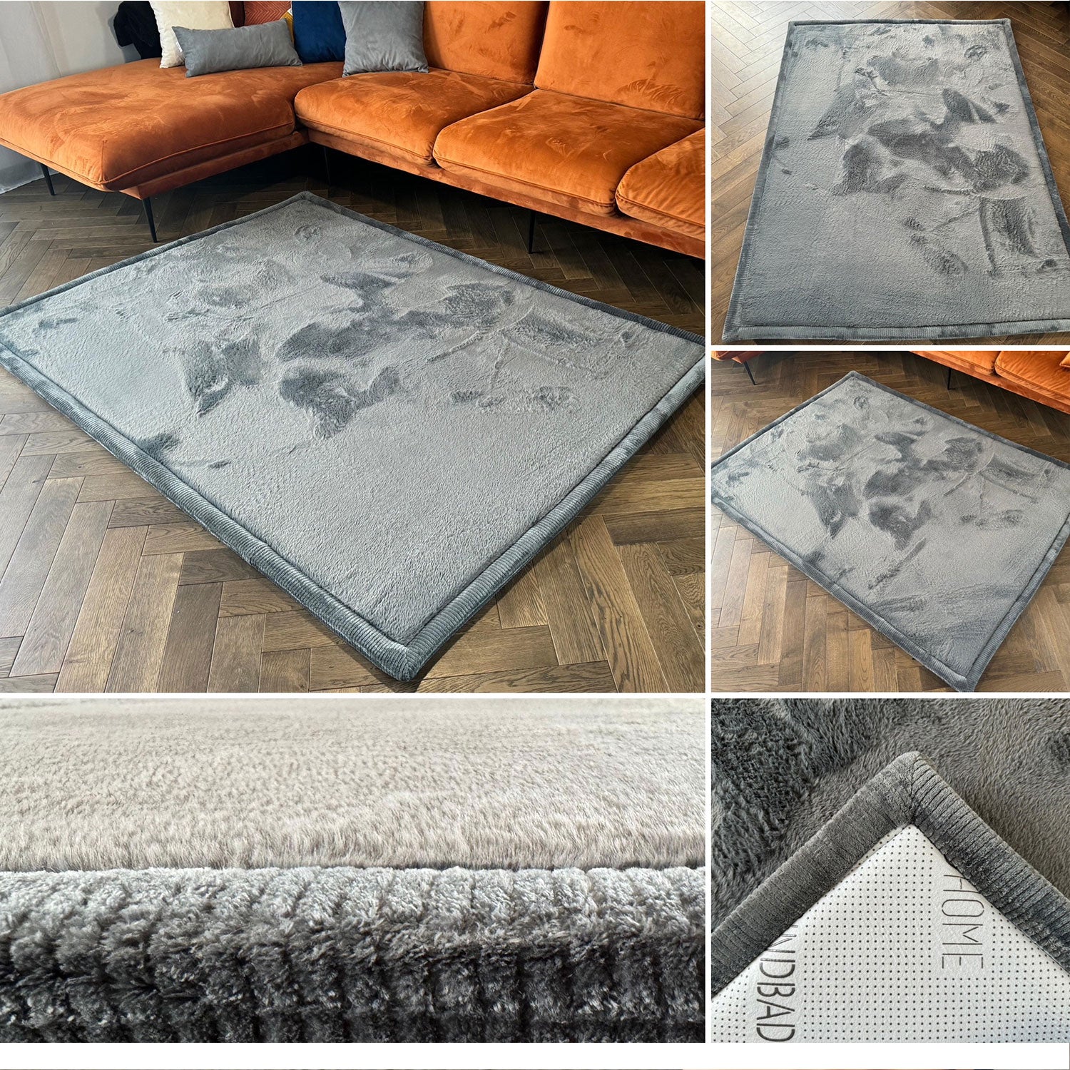 Teppich Baby Spielmatte kinderteppich Krabbeldecke hochwertigem Schaum Rutschfest-5