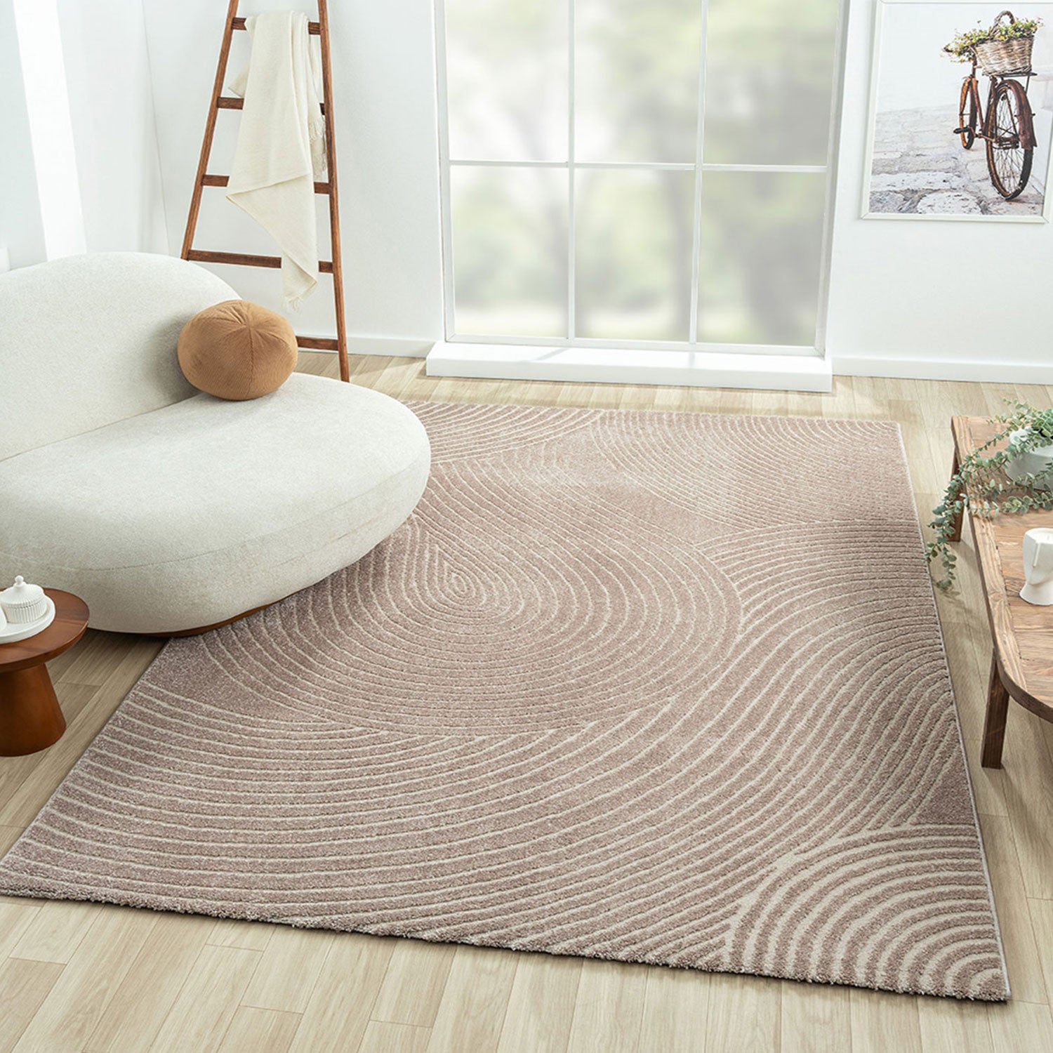 Teppich Wohnzimmer Modern Boho Muster Super Weich Qualitativ Skandinavisch-11