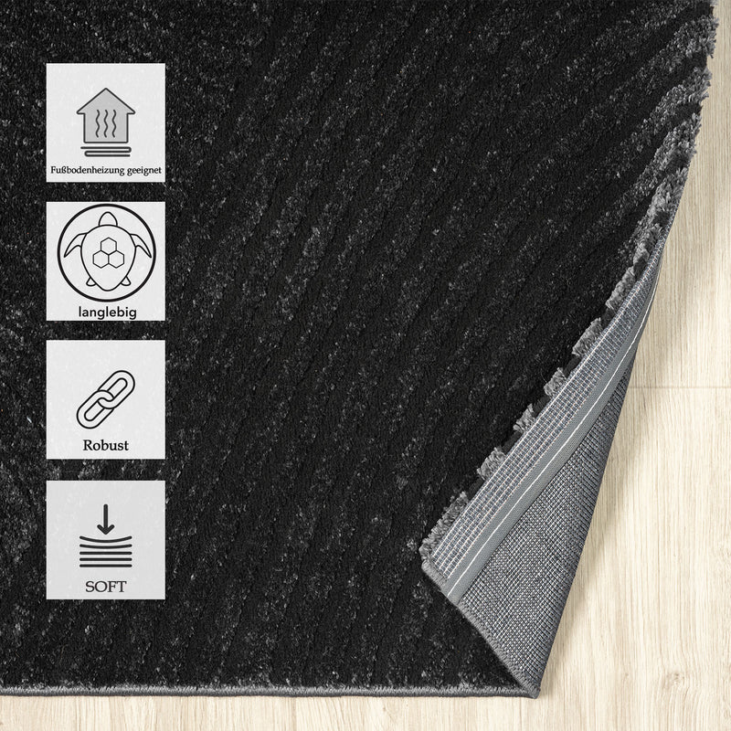 Teppich Wohnzimmer Modern Boho Muster Super Weich Qualitativ Skandinavisch-zoom-