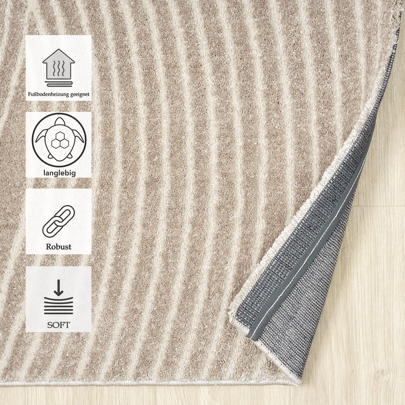 Teppich Wohnzimmer Modern Boho Muster Super Weich Qualitativ Skandinavisch-zoom-