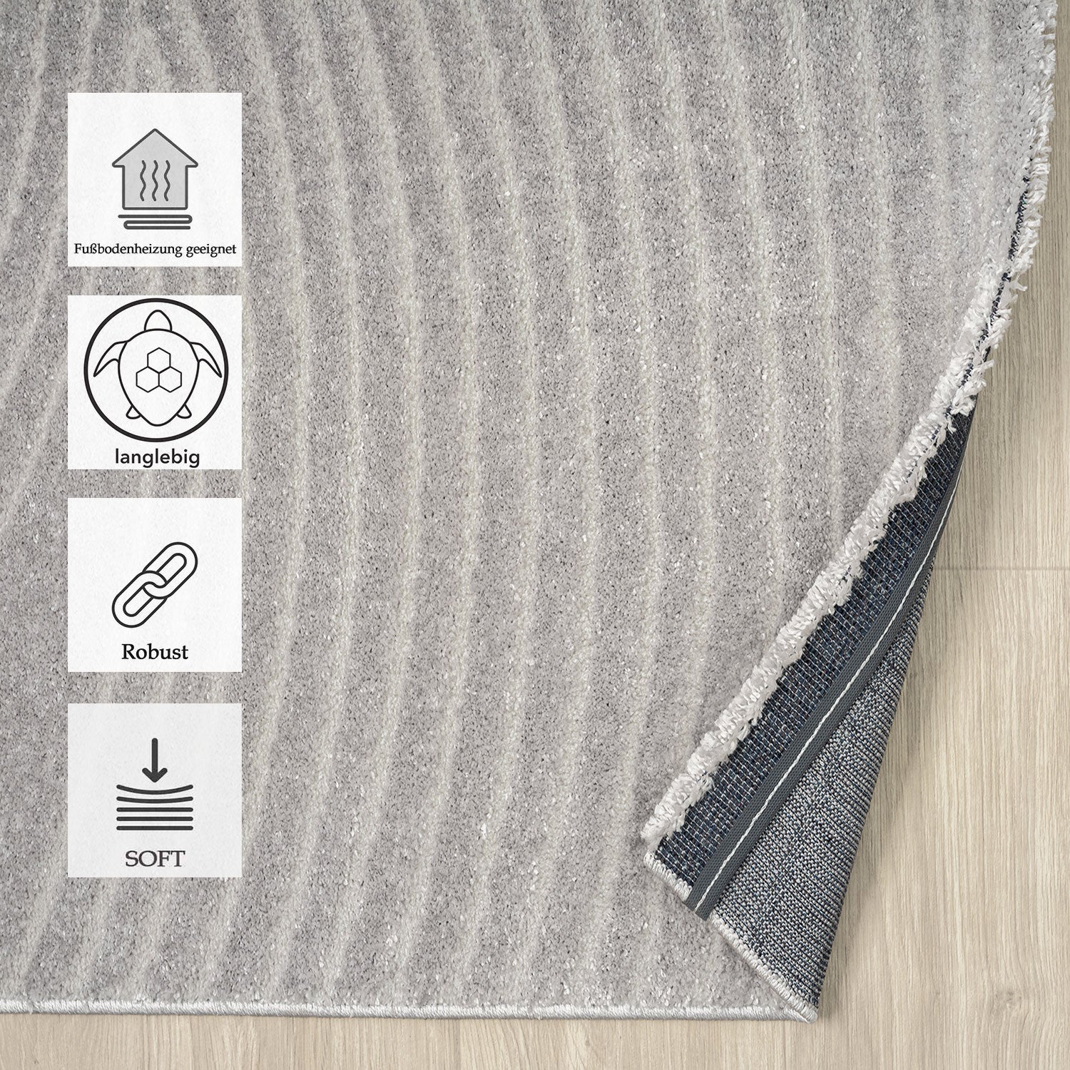 Teppich Wohnzimmer Modern Boho Muster Super Weich Qualitativ Skandinavisch-zoom-8