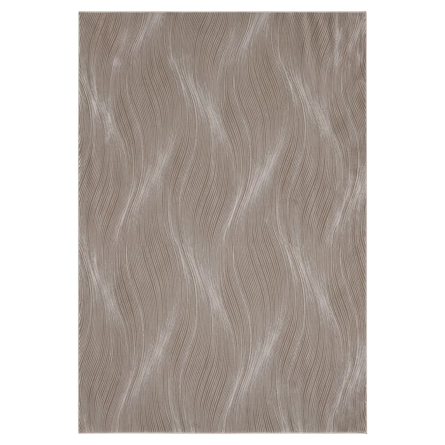 Carpet for living room/bedroom, geometric waves, modern design | High quality |-zoom-14