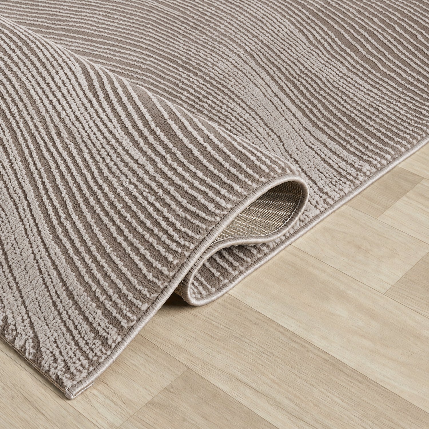 Carpet for living room/bedroom, geometric waves, modern design | High quality |-zoom-17