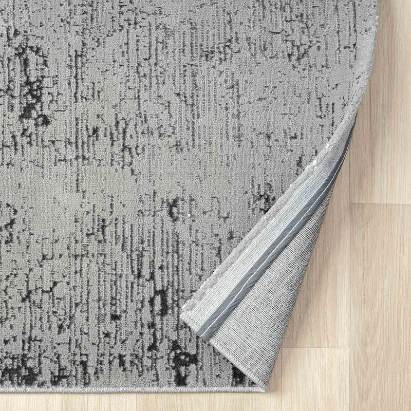 Carpet for living room, bedroom, short pile, palm tree pattern, flowers, lurex-zoom-