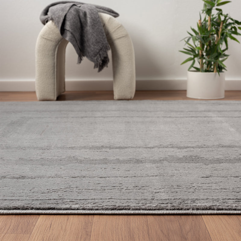 Modern rug for living room and bedroom with high and low border, high quality, 3D effect-zoom-