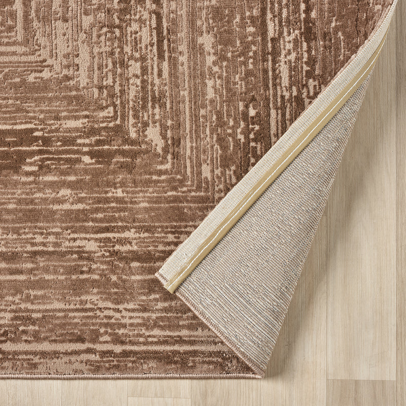 Modern rug for living room and bedroom with high and low border, high quality, 3D effect-zoom-