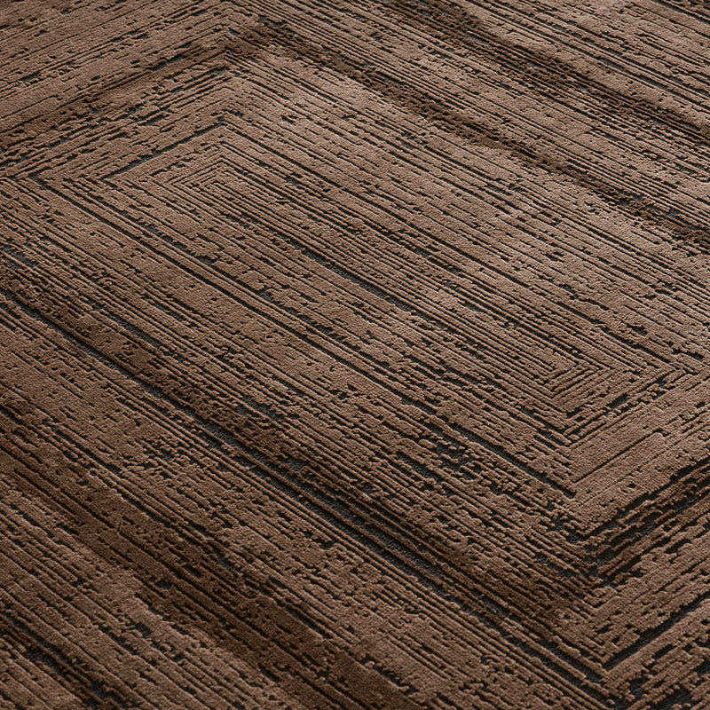 Modern rug for living room and bedroom with high and low border, high quality, 3D effect-zoom-