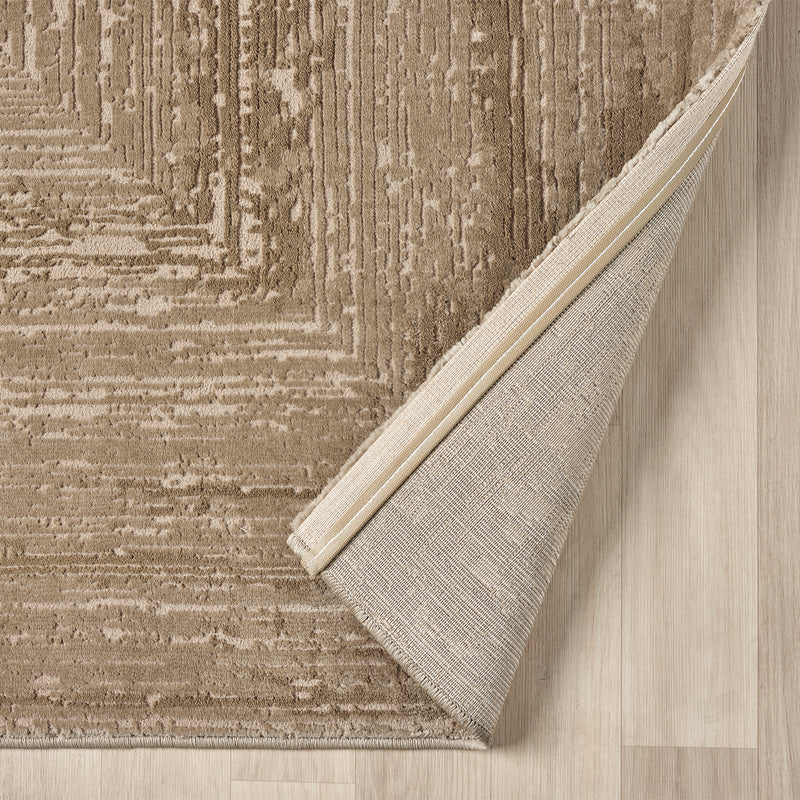 Modern rug for living room and bedroom with high and low border, high quality, 3D effect-zoom-