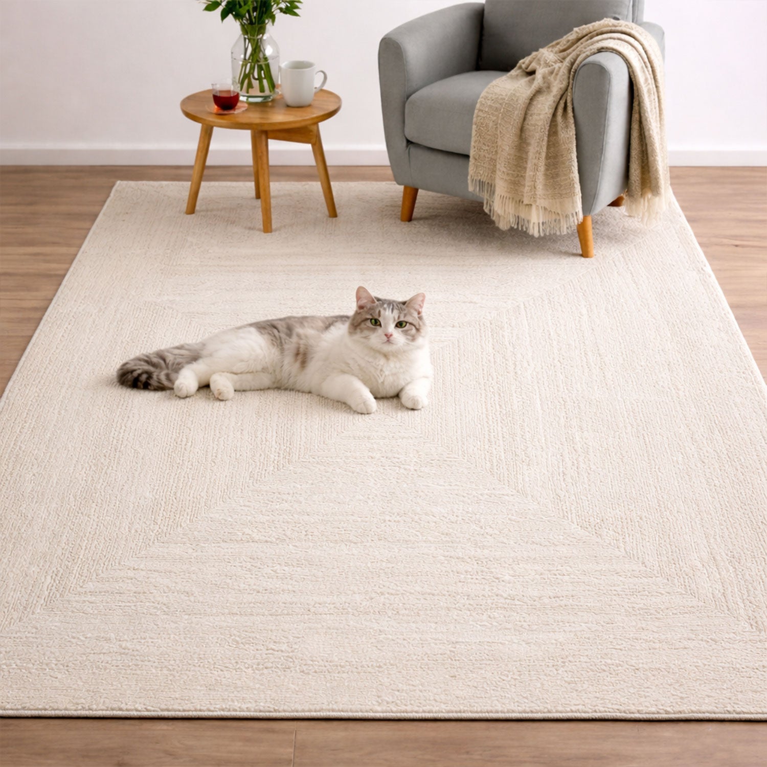 Modern rug for living room and bedroom with high and low border, high quality, 3D effect-zoom-27