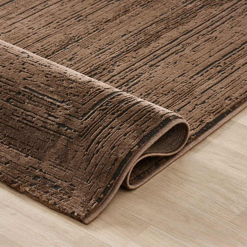 Modern rug for living room and bedroom with high and low border, high quality, 3D effect-zoom-