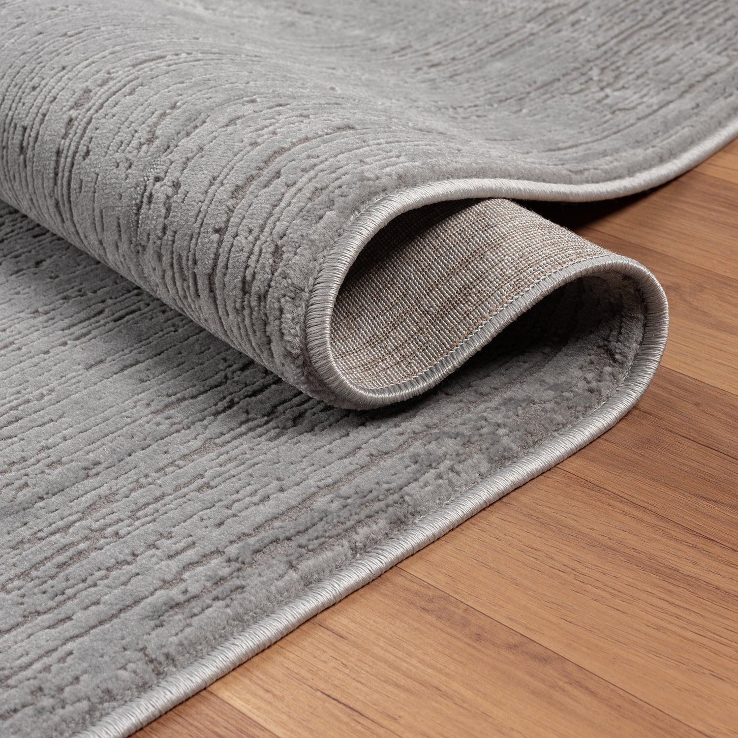 Premium Teppich Wohnzimmer Schlafzimmer Modern Hoch&Tief Bordüre – Kurzflor Teppich mit 3D Effekt-zoom-23