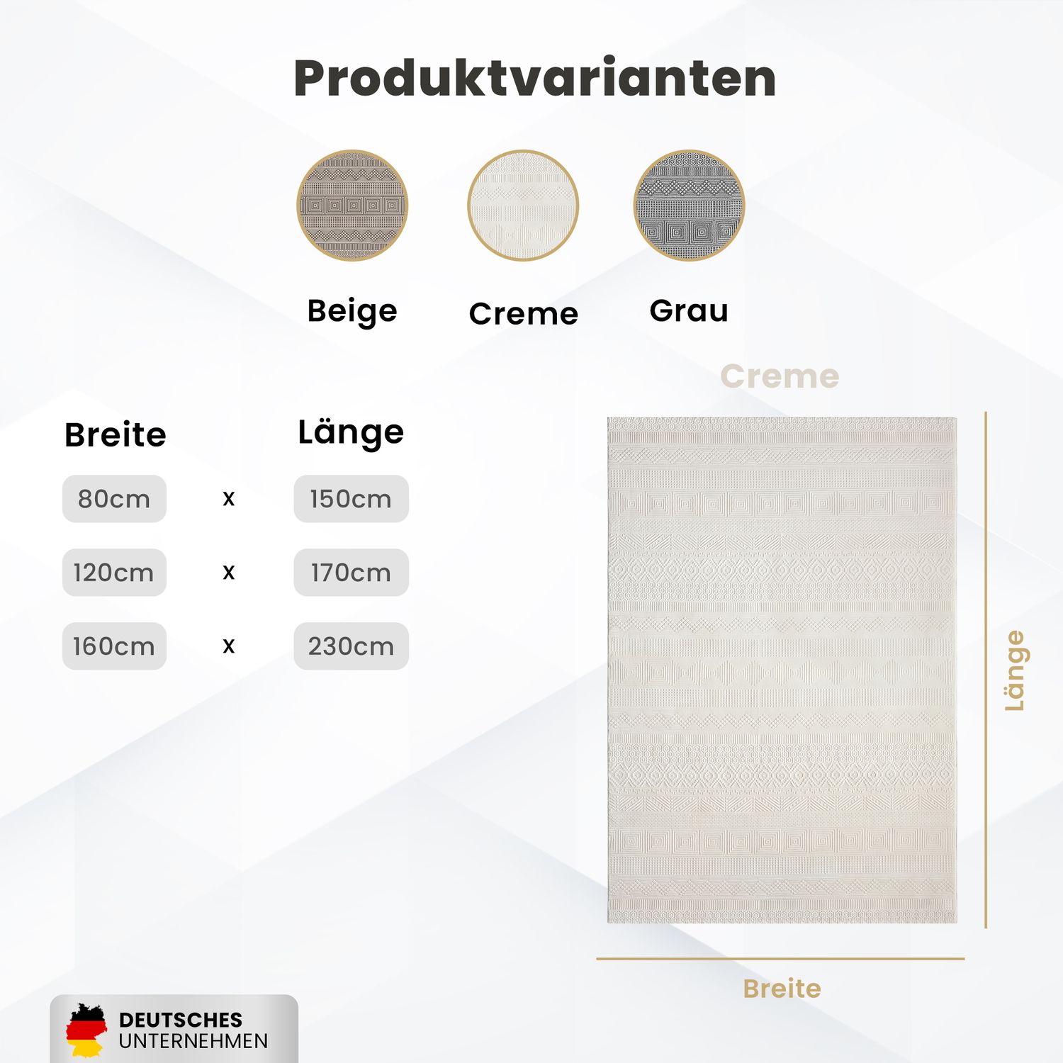 Teppich Wohnzimmer Schlafzimmer Skandinavisch Modern | Pflegeleicht | Qualitativ Hochwertig |-zoom-9