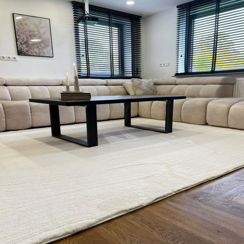 Ultra Soft Living Room/Bedroom Rug – Modern, super fluffy & soft, densely woven-zoom-