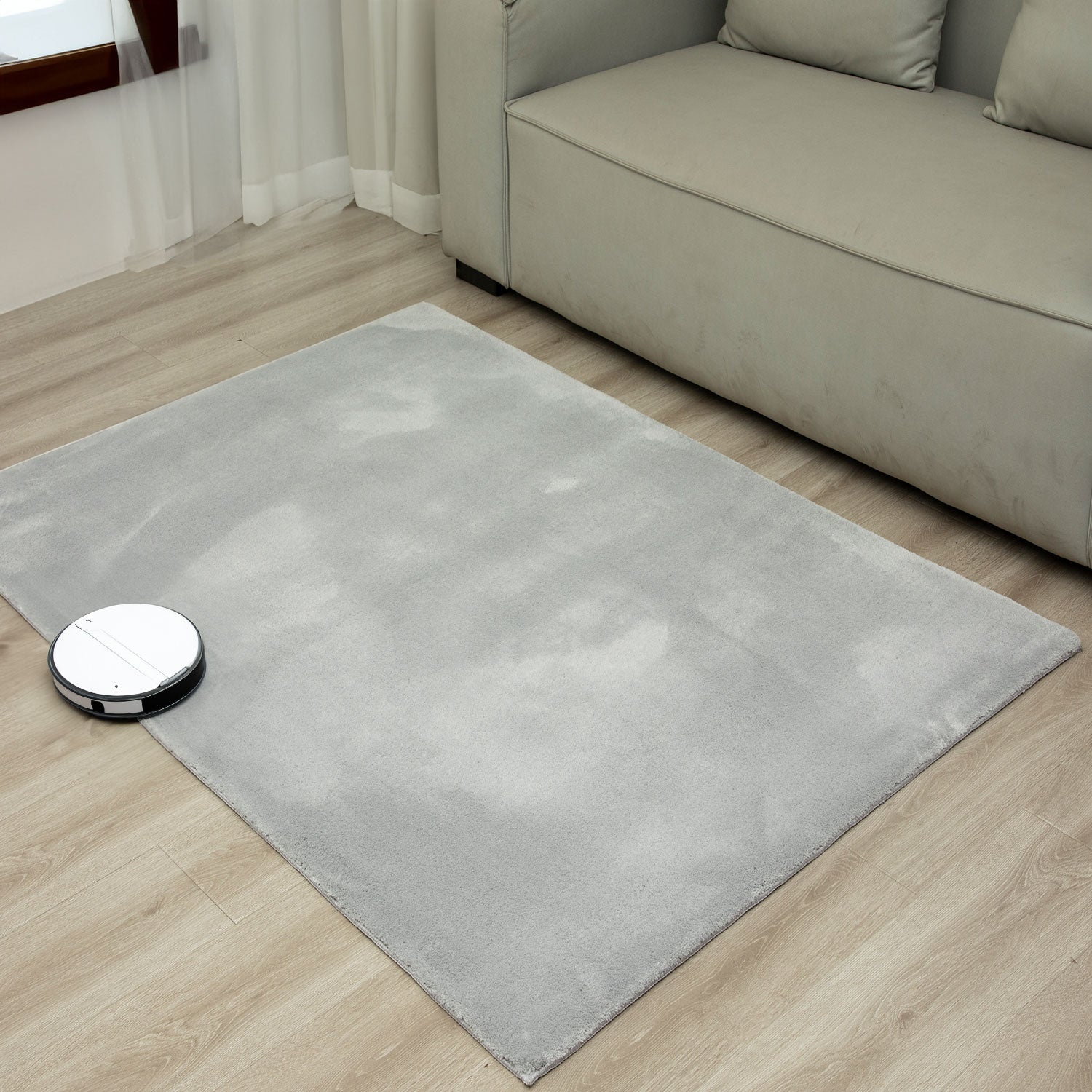 Ultra Soft Living Room/Bedroom Rug – Modern, super fluffy & soft, densely woven-27
