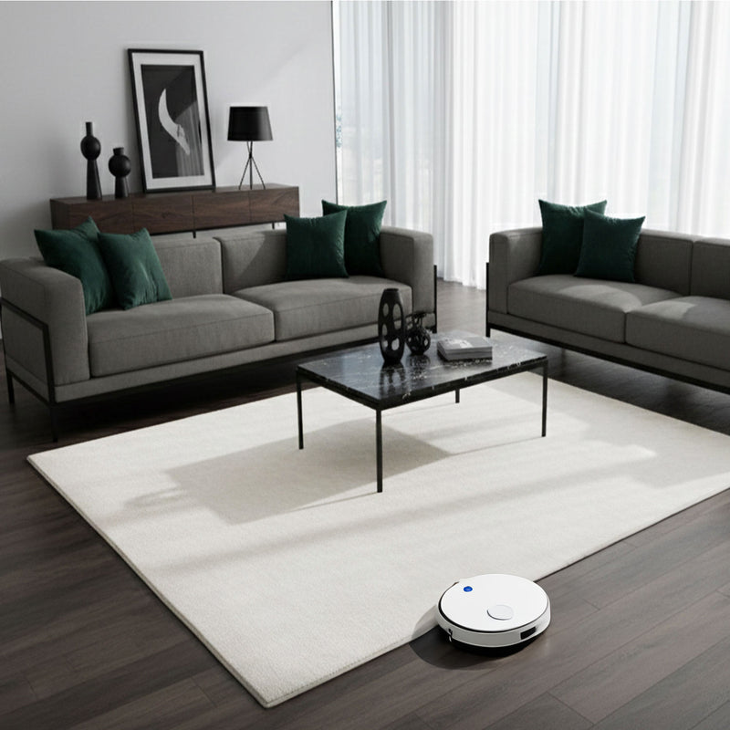 Ultra Soft Living Room/Bedroom Rug – Modern, super fluffy & soft, densely woven-zoom-