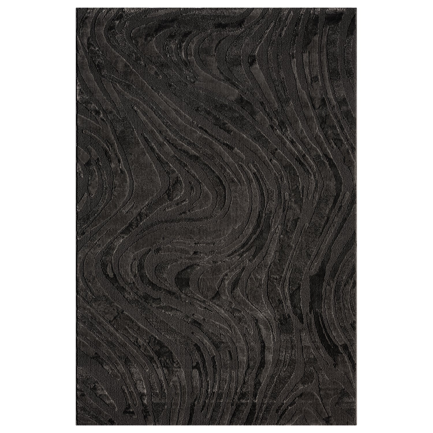 Living room rug, bedroom rug, 3D effect, modern, soft, short pile, wave pattern, high quality-zoom-24