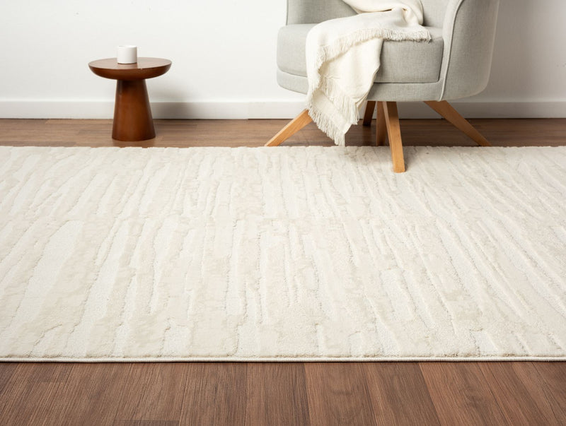 Moderner Kurzflor Teppich Wohnzimmer Schlafzimmer in Hoch-Tief-Effekt, 3D Effekt Ultra weich-zoom-