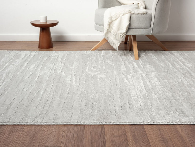 Moderner Kurzflor Teppich Wohnzimmer Schlafzimmer in Hoch-Tief-Effekt, 3D Effekt Ultra weich-zoom-