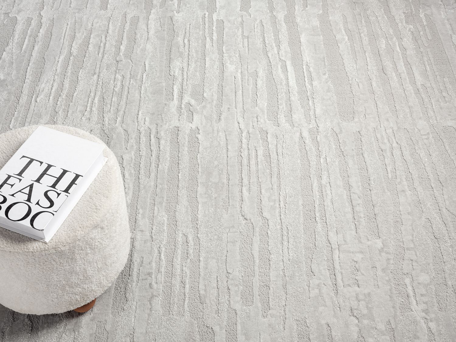 Moderner Kurzflor Teppich Wohnzimmer Schlafzimmer in Hoch-Tief-Effekt, 3D Effekt Ultra weich-13