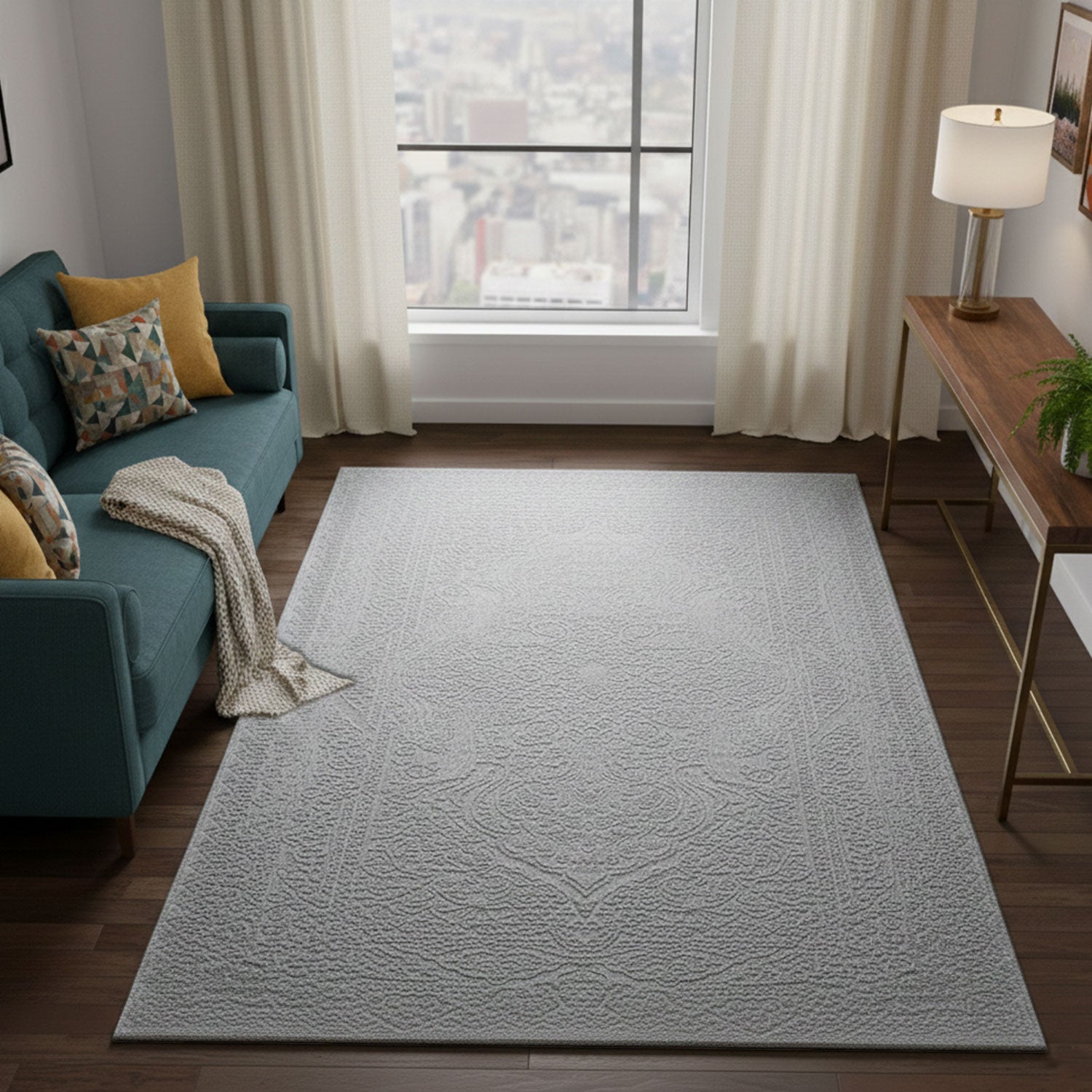 Teppich Wohnzimmer Teppich Schlafzimmer, Flur, Küche Kurzflor Orient Design Vintage Hoch-Tief-Effekt Modern 3D Weich-zoom-9