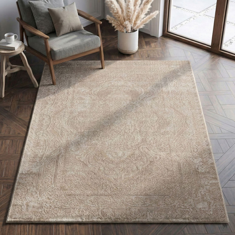 Teppich Wohnzimmer Teppich Schlafzimmer, Flur, Küche Kurzflor Orient Design Vintage Hoch-Tief-Effekt Modern 3D Weich-zoom-