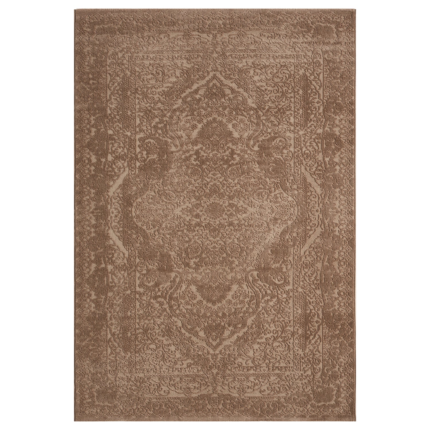 Teppich Wohnzimmer Teppich Schlafzimmer, Flur, Küche Kurzflor Orient Design Vintage Hoch-Tief-Effekt Modern 3D Weich-zoom-27