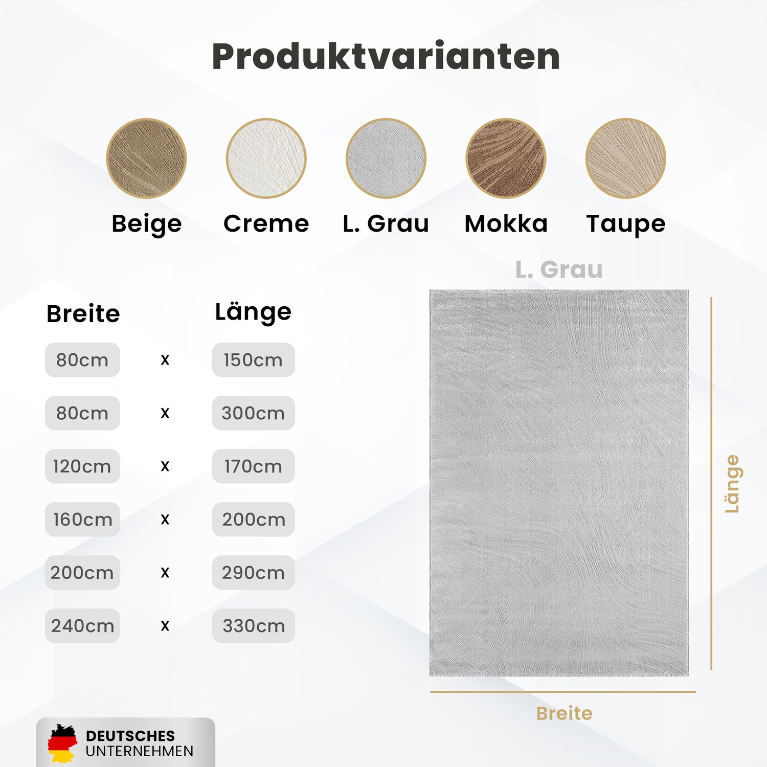 Teppich Wohnzimmer Teppich Schlafzimmer, flur, küche Kurzflor Boho Design Unifarbe Hoch-Tief-Effekt Modern 3D Weich-zoom-20