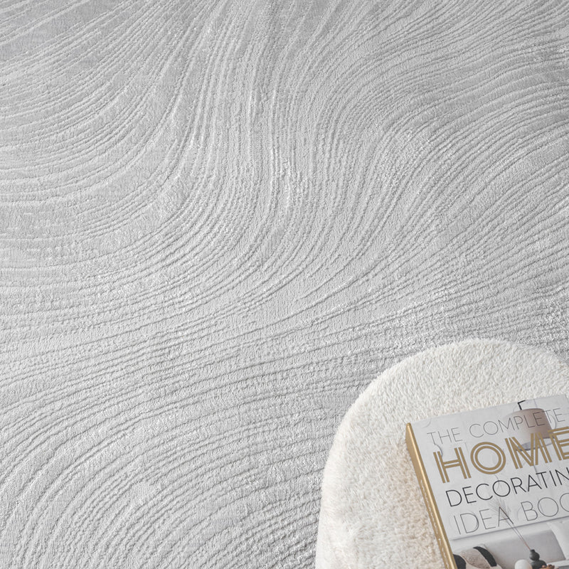 Kurzflor Teppich Boho 3D Hoch-Tief-Effekt – Teppich Wohnzimmer & Schlafzimmer-zoom-