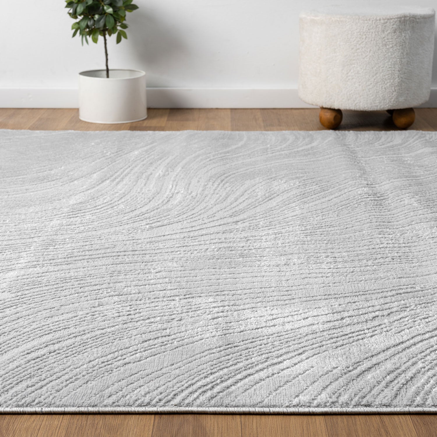 Kurzflor Teppich Boho 3D Hoch-Tief-Effekt – Teppich Wohnzimmer & Schlafzimmer-9