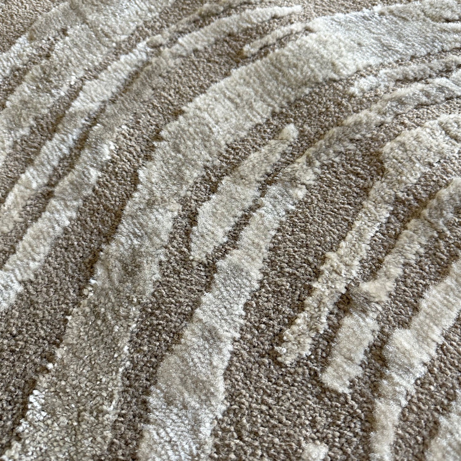 Living room rug, bedroom rug, 3D effect, modern, soft, short pile, wave pattern, high quality-zoom-29