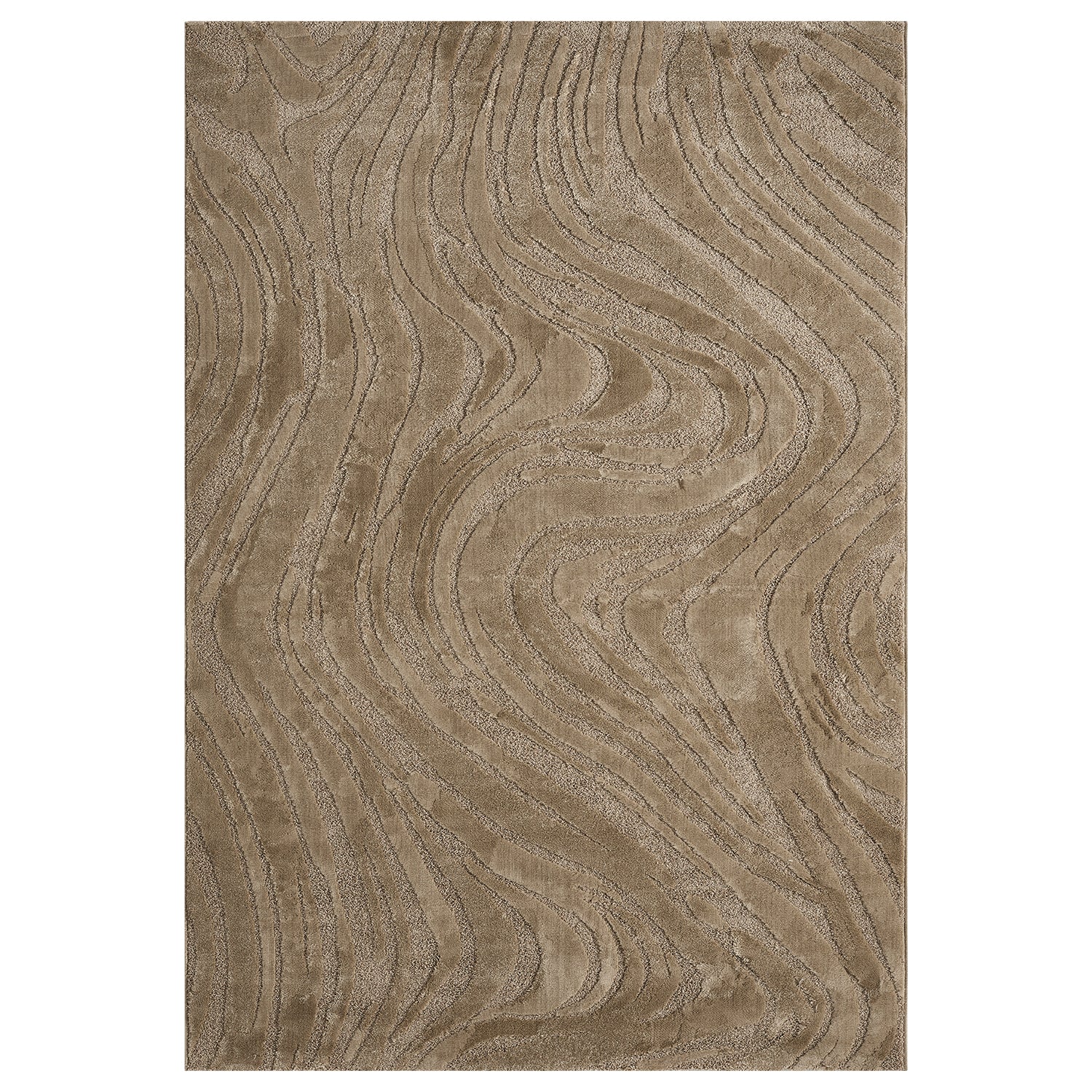 Living room rug, bedroom rug, 3D effect, modern, soft, short pile, wave pattern, high quality-zoom-37