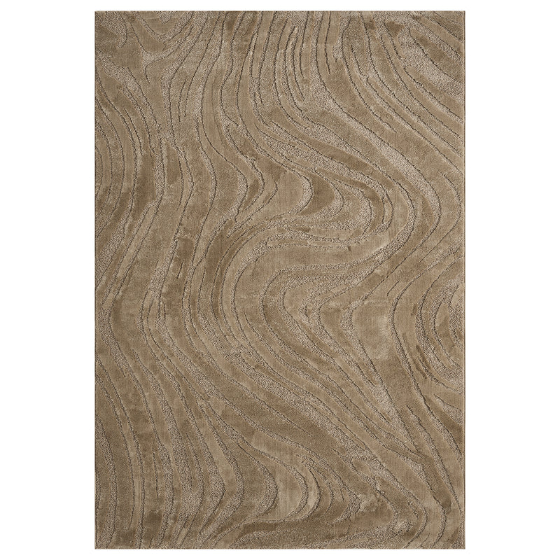 Living room rug, bedroom rug, 3D effect, modern, soft, short pile, wave pattern, high quality-zoom-