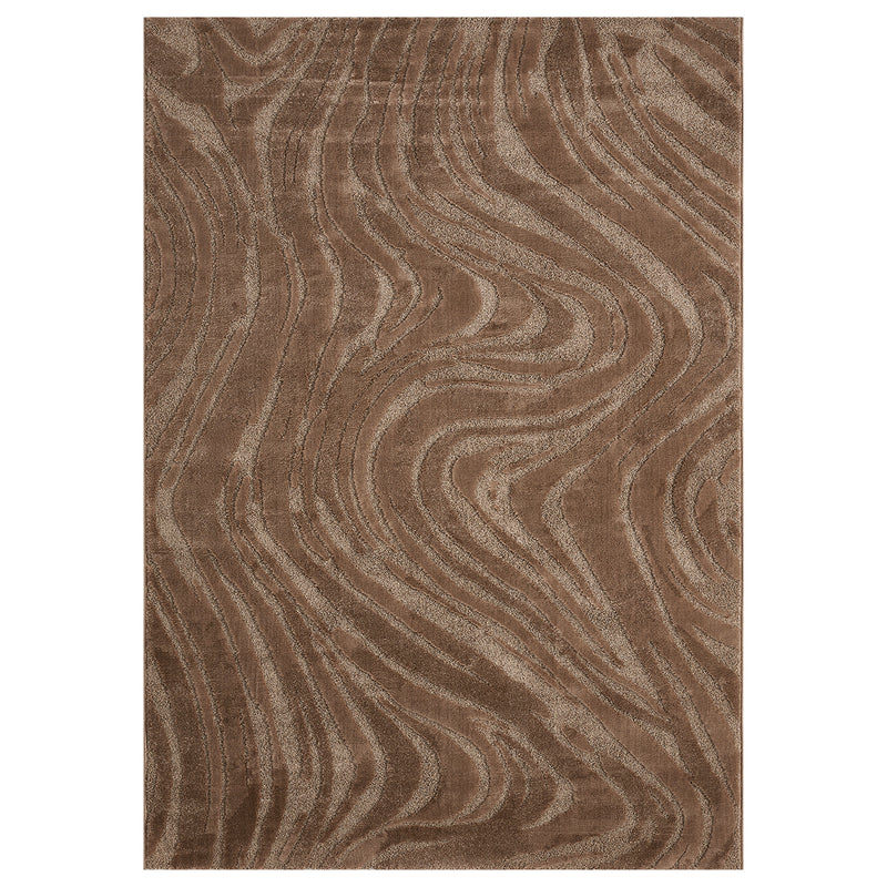 Living room rug, bedroom rug, 3D effect, modern, soft, short pile, wave pattern, high quality-zoom-