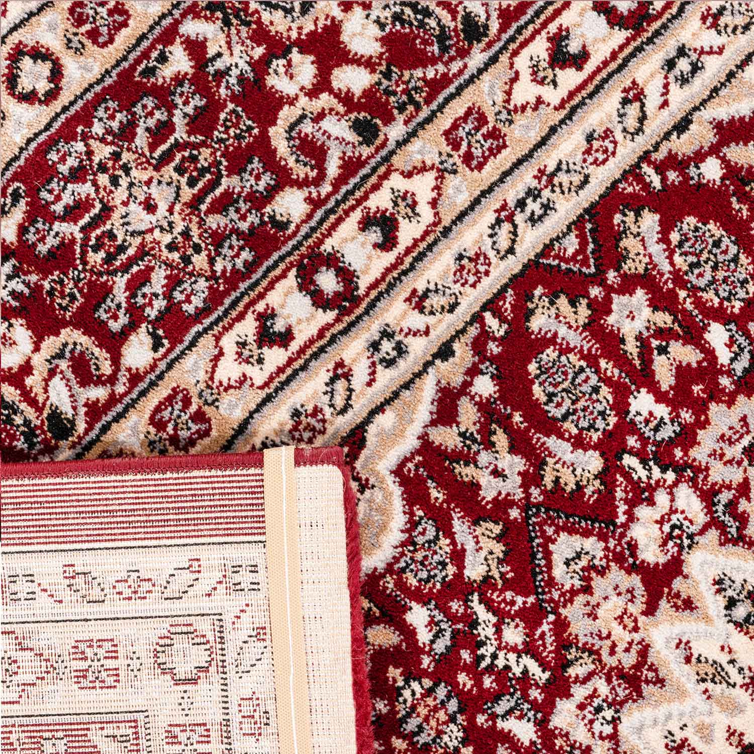 Tibet0146 Red Classic Tibetan Rug with Oriental Pattern-zoom-3