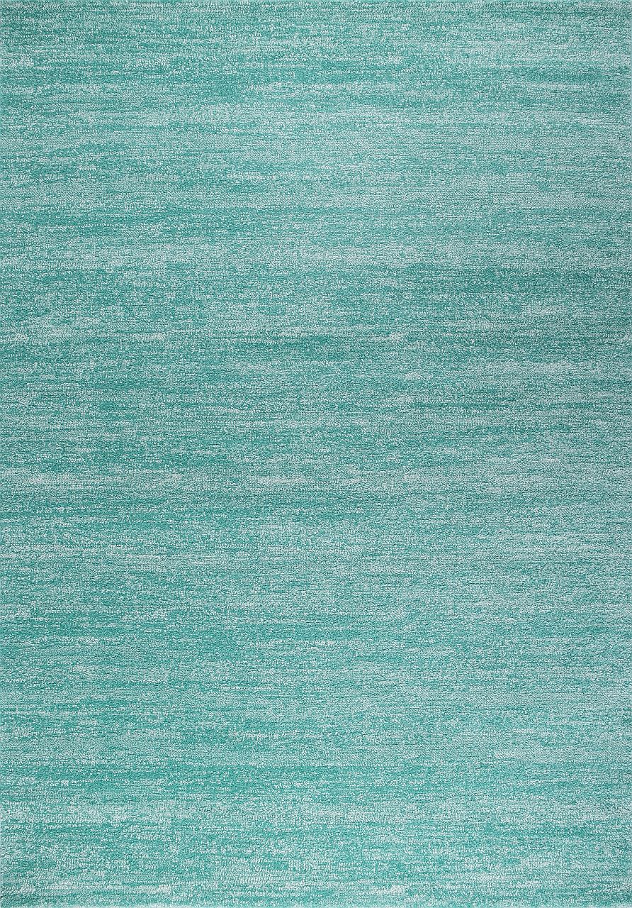 Modern Green Solid Color Rug, Short Pile Mottled, Colorfast, Easy Care, NEW