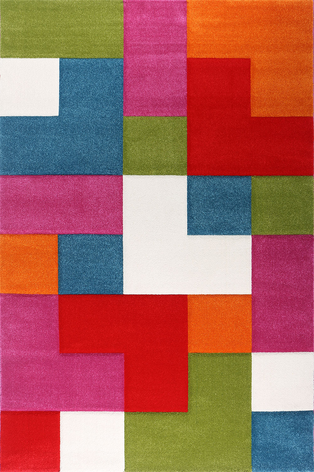 Webteppich Multicolor Geometrisch Abstrakt Weich Hochwertig - I9528-zoom-5